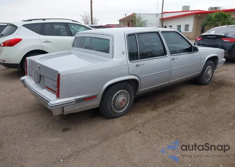 1986 Cadillac Deville Fleetwood z USA, uszkodzony, nr VIN 1G6CD6986G4236851